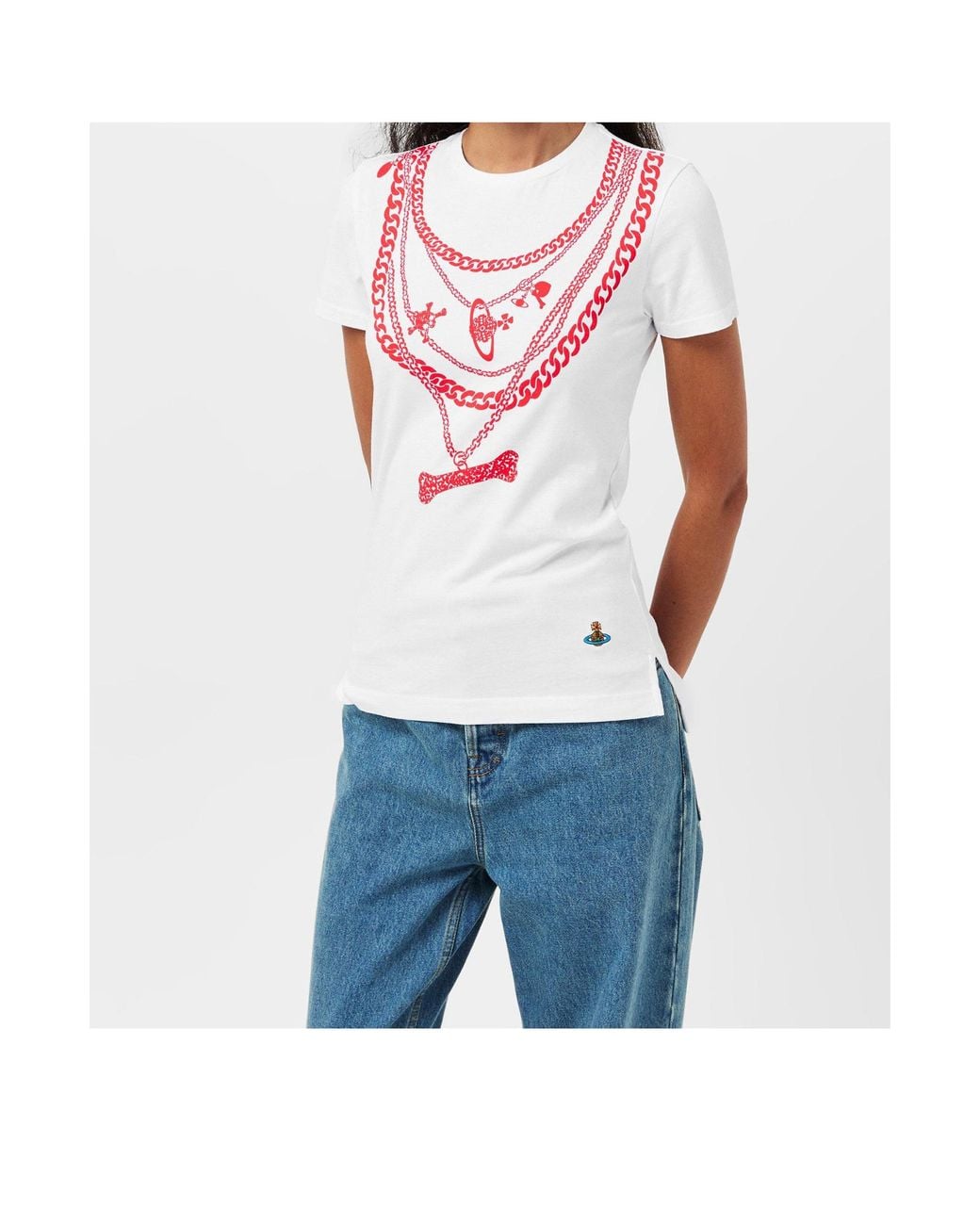 Vivienne Westwood White Regular Fit T-Shirt