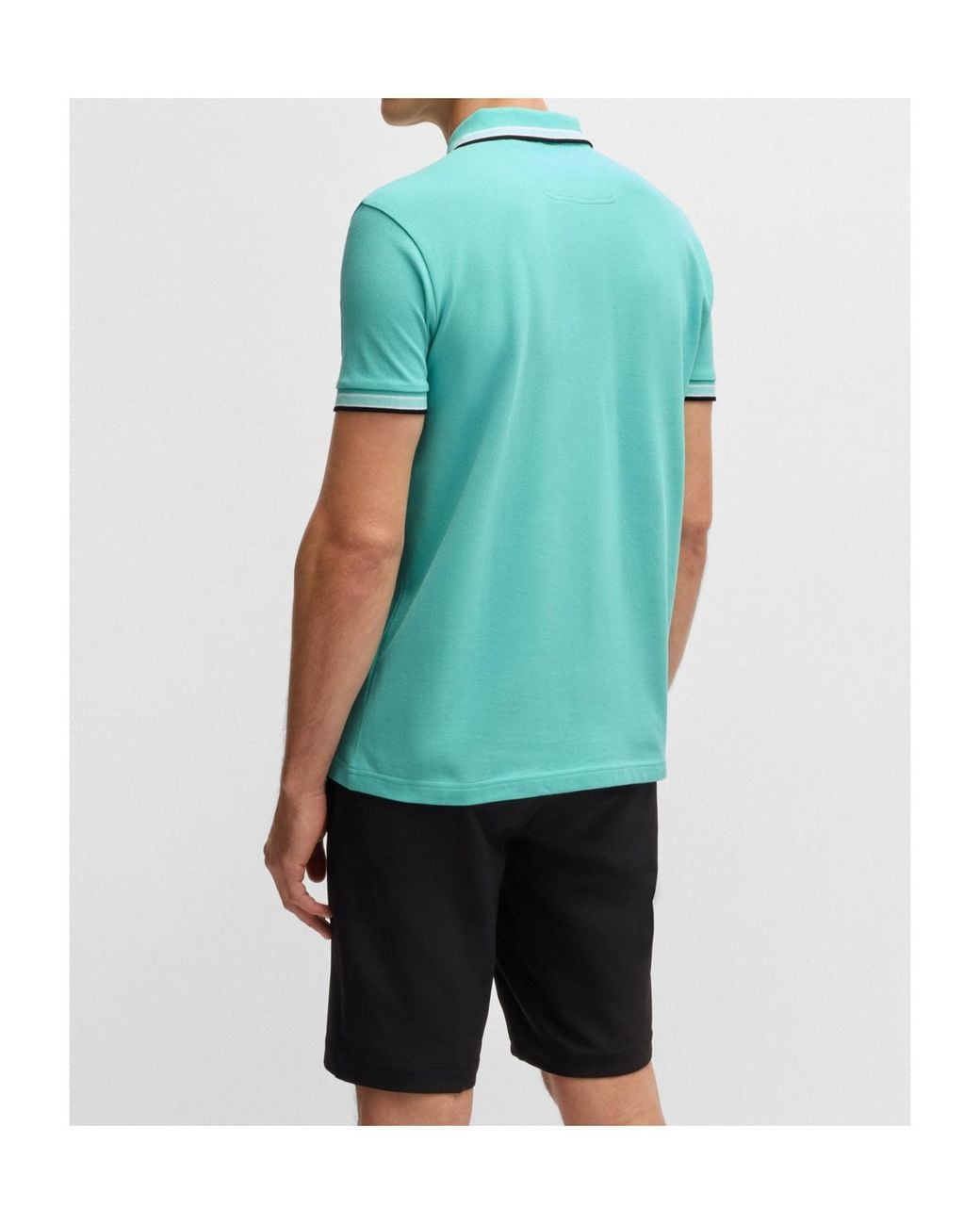 Boss Green Logo-Embroidered Polo Shirt for men