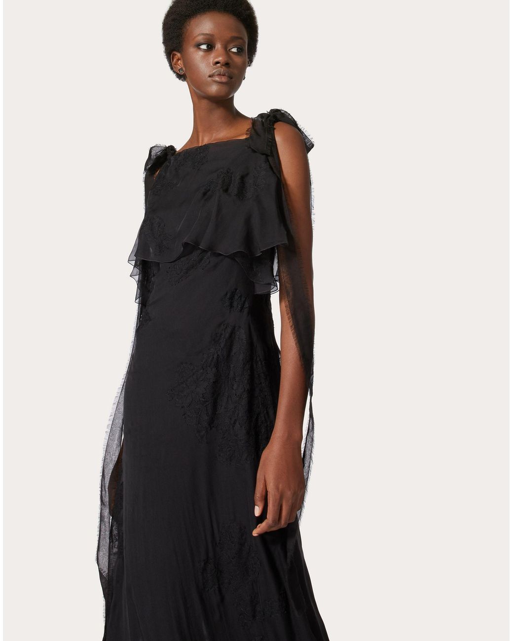 Valentino Black Sleeveless Dress