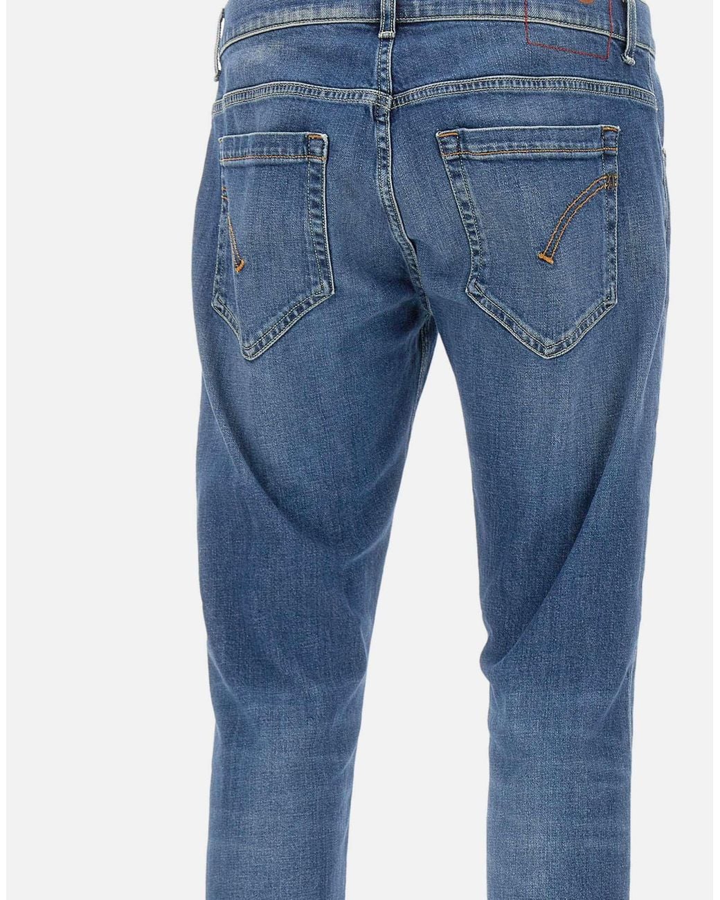Dondup Blue George Skinny Jeans for men