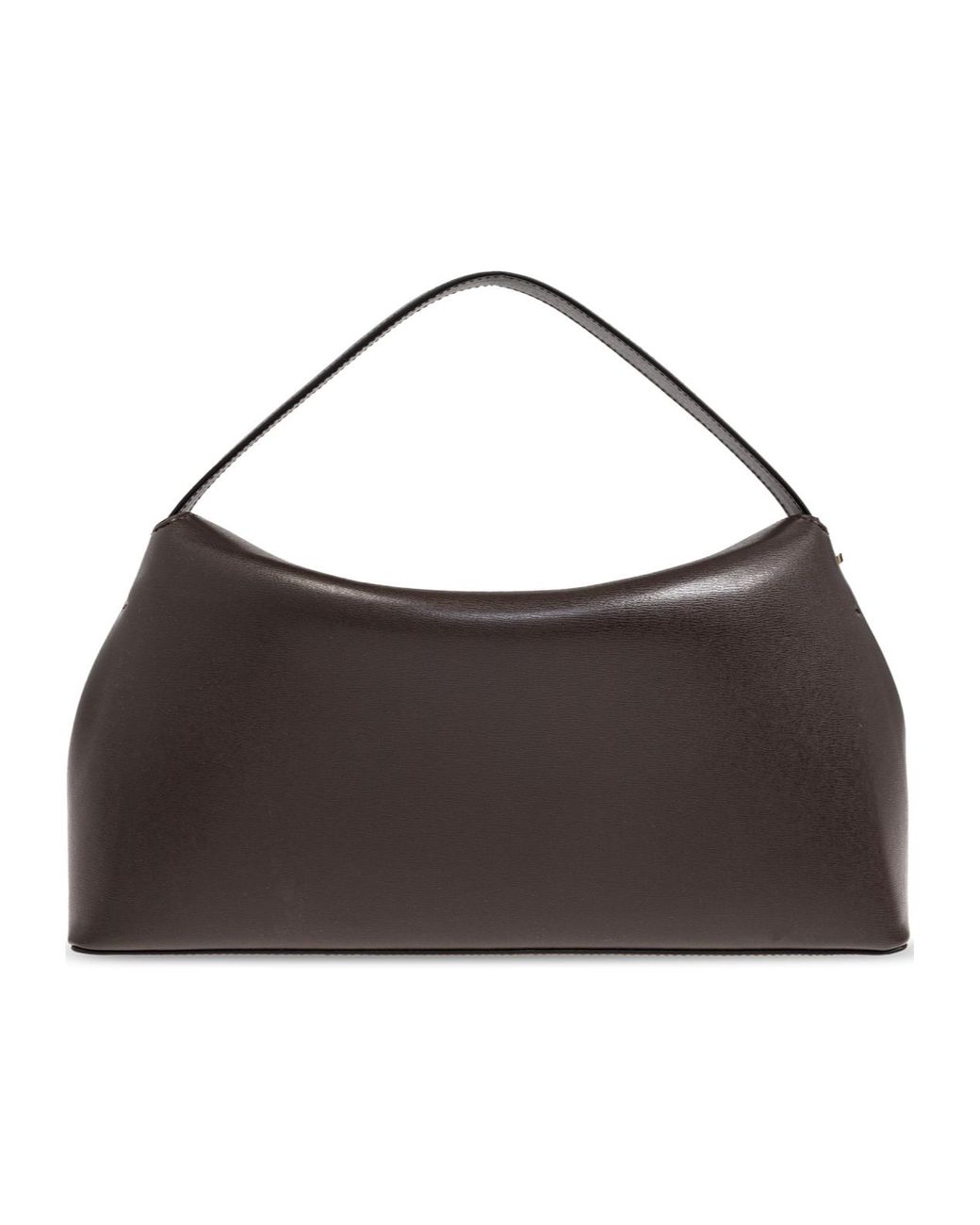 Totême Black Totême T-Lock Top Handle Medium Shoulder Bag