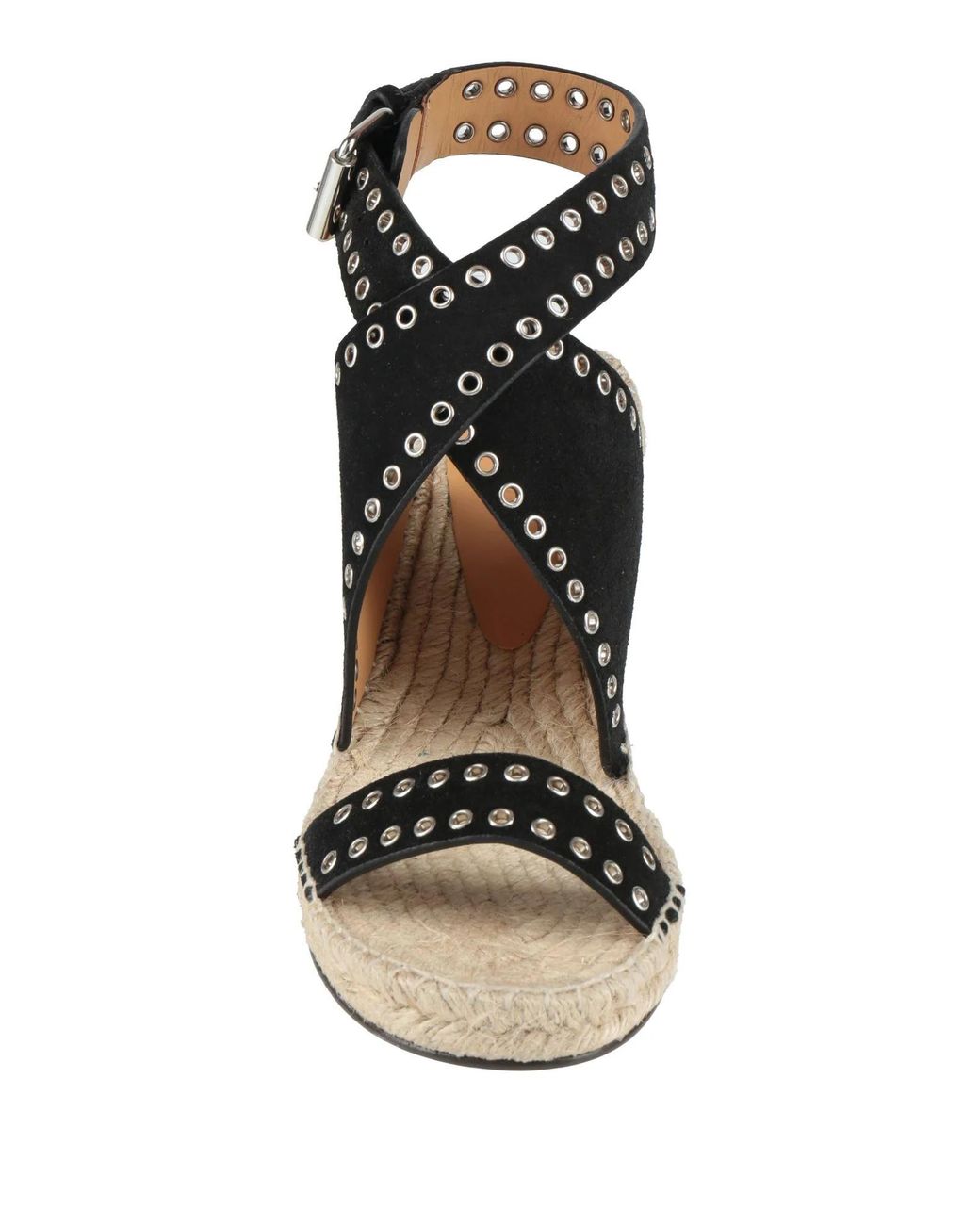 Isabel Marant Black Espadrille Sandals