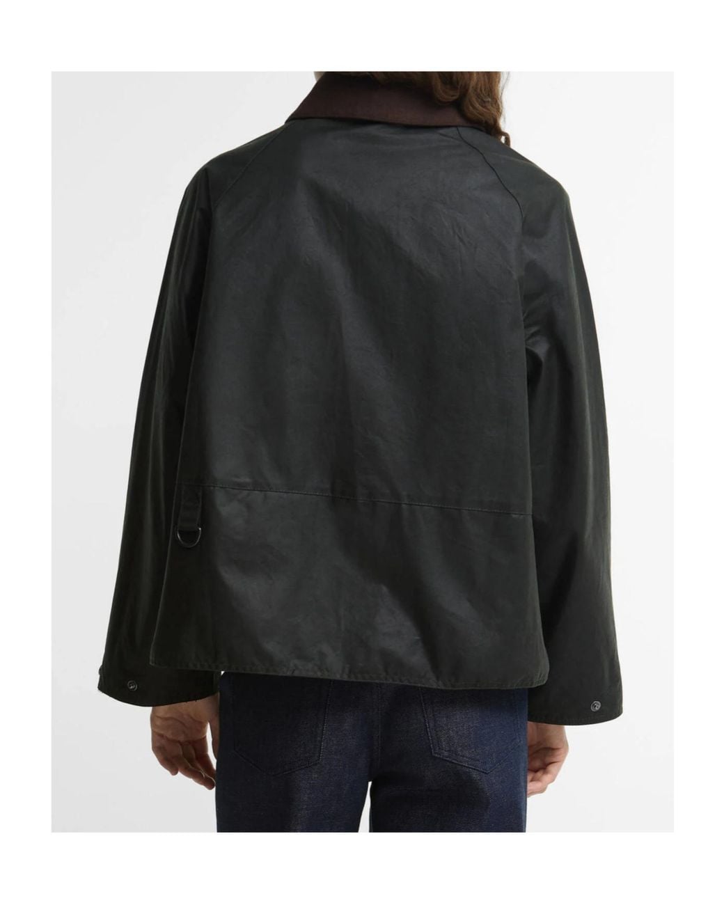 Barbour Black X A.P.C. Spey Waxed Jacket