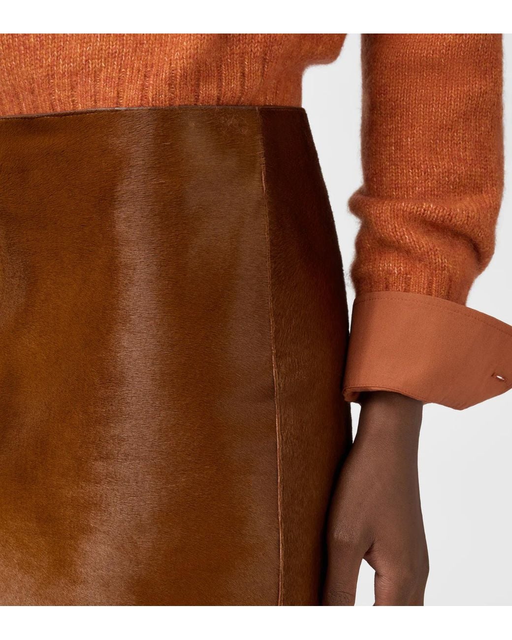 Tod's Brown Skirt