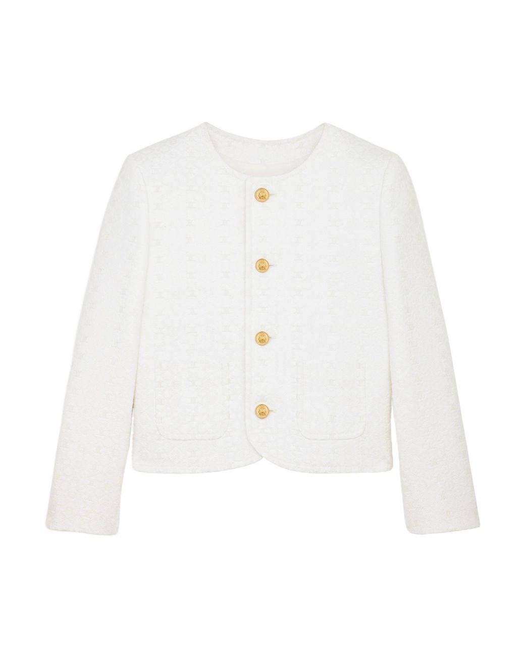 Céline White Chealsea Jacket