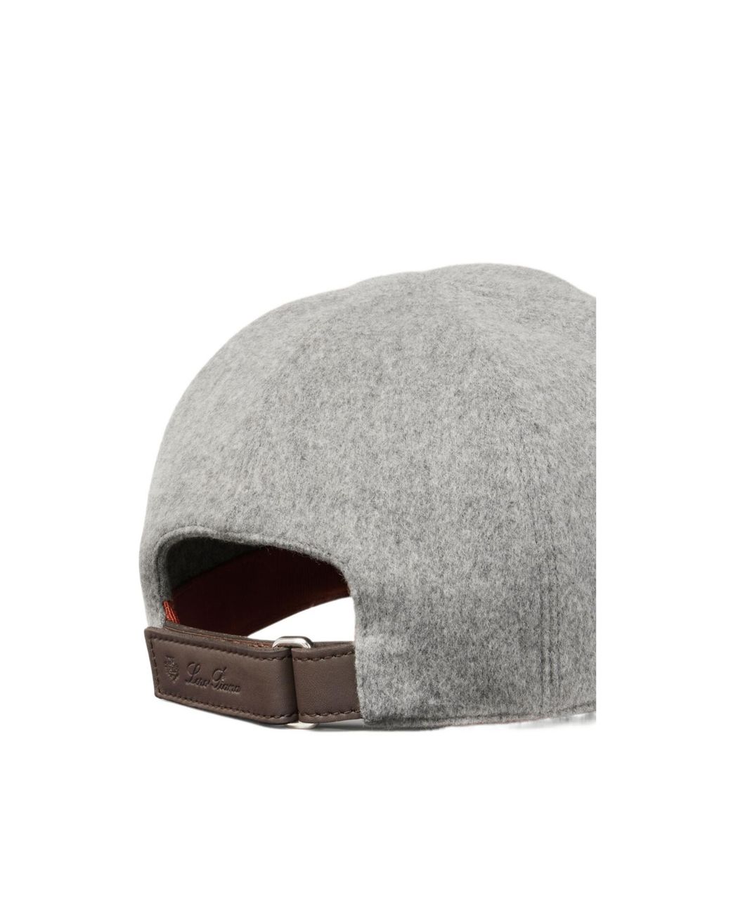 Loro Piana Gray Ivy Baseball Cap for men
