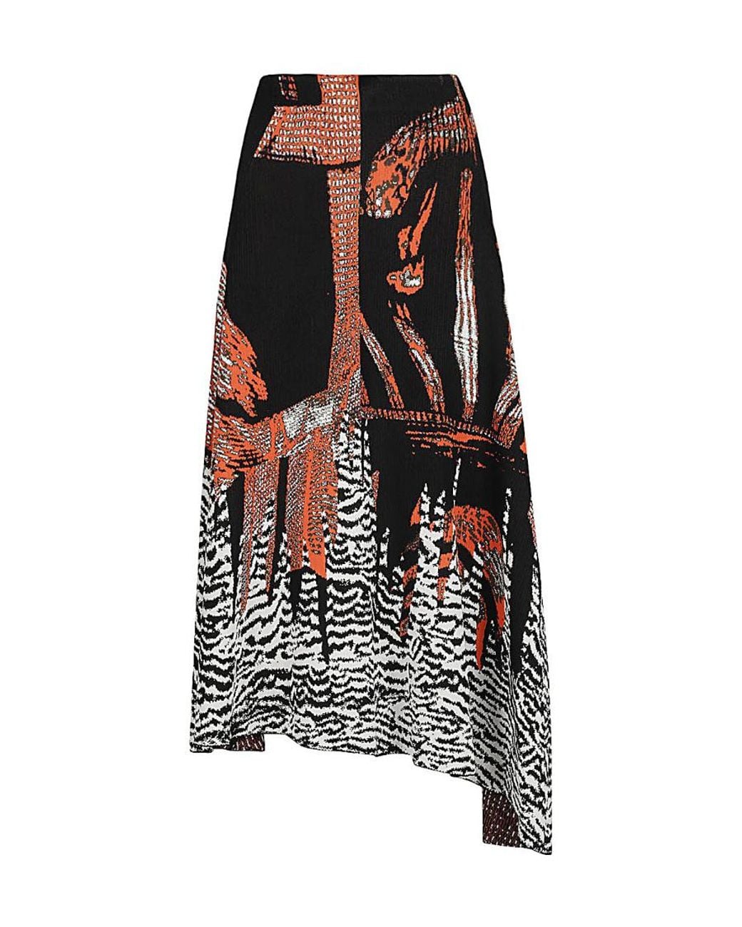 Bottega Veneta Multicolor Printed Skirt