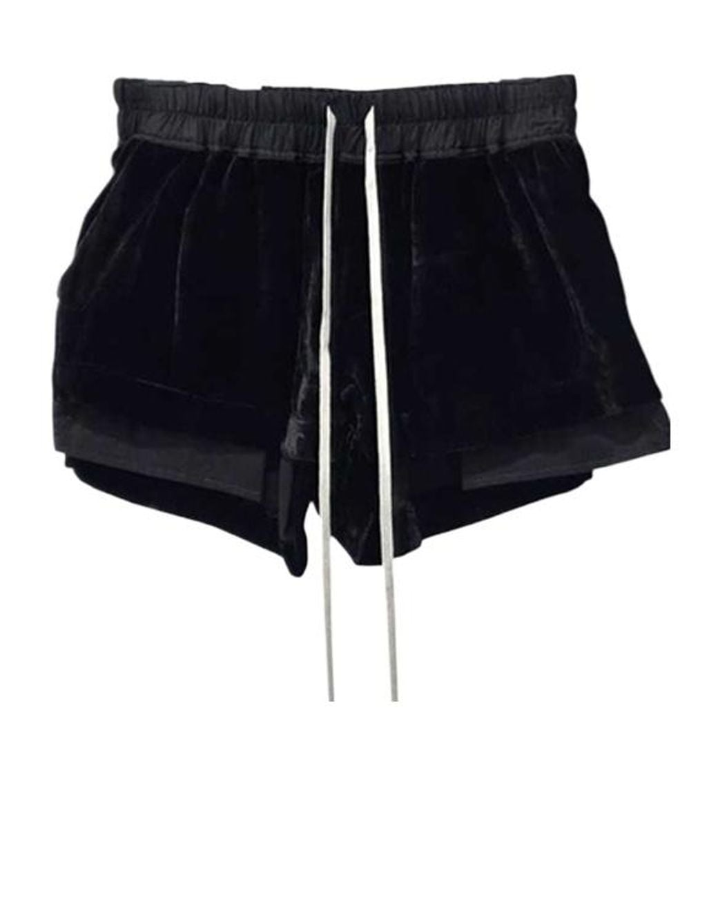 Rick Owens Black Fog Boxers Shorts