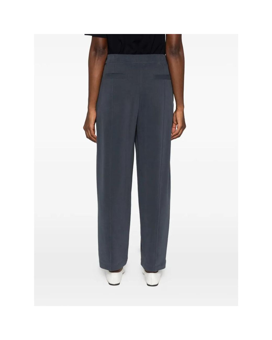 Brunello Cucinelli Blue Casual Pants With Pockets