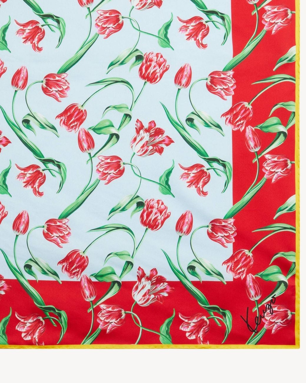 KENZO Red Tulip' Square 90