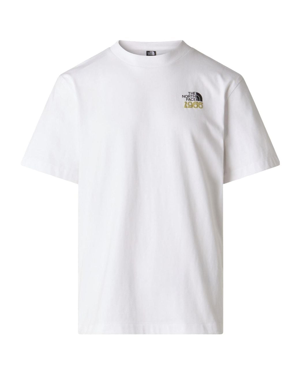 The North Face White Loose-Fitting T-Shirt for men
