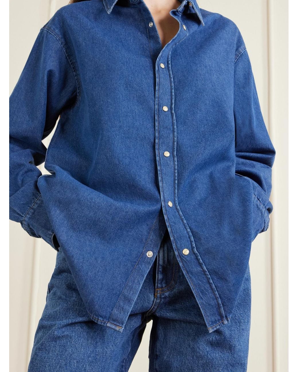 Matteau Blue Denim Shirt