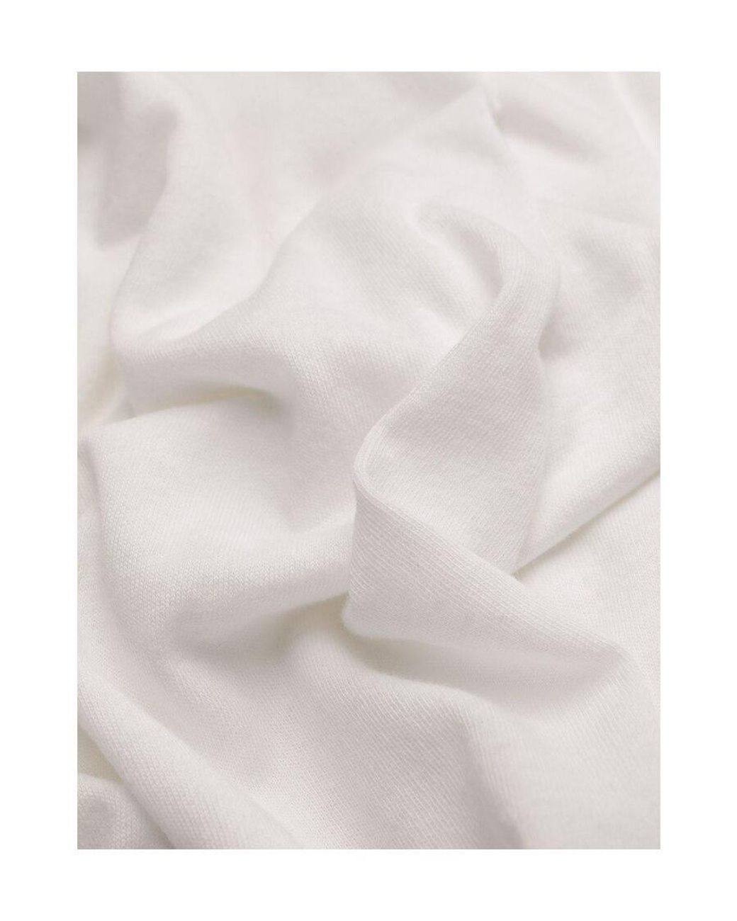 Saint Laurent White Round Collar Sleeveless Dress