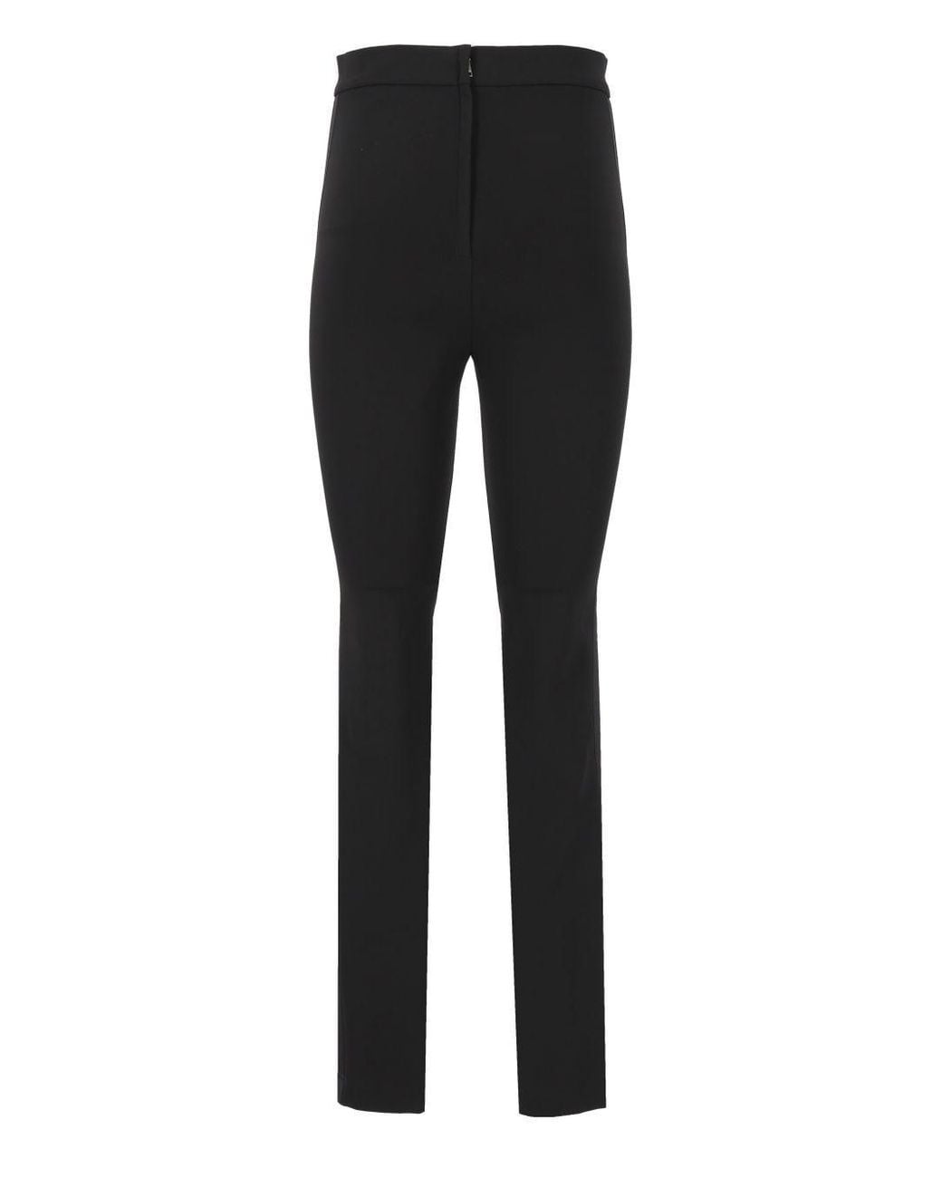 Dolce & Gabbana Black High-Rise Leggings Pants