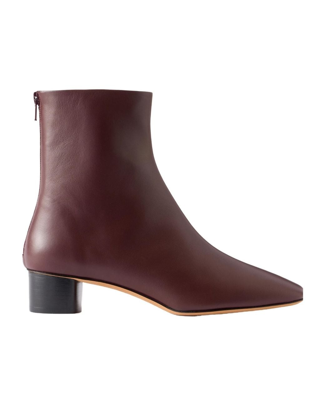 Le Monde Beryl Brown Carole Leather Ankle Boots