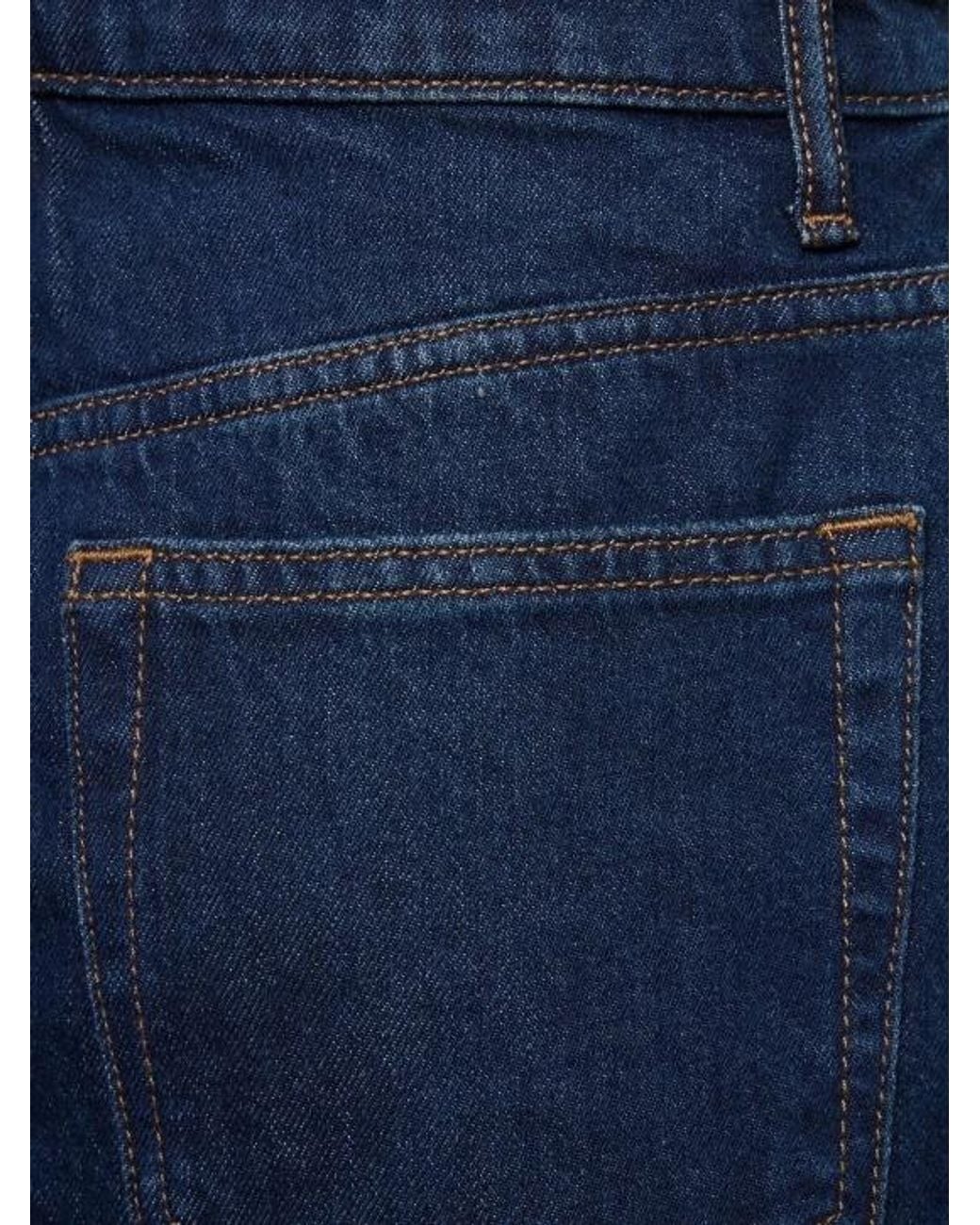 Reformation Blue High Waist Mini Skirt