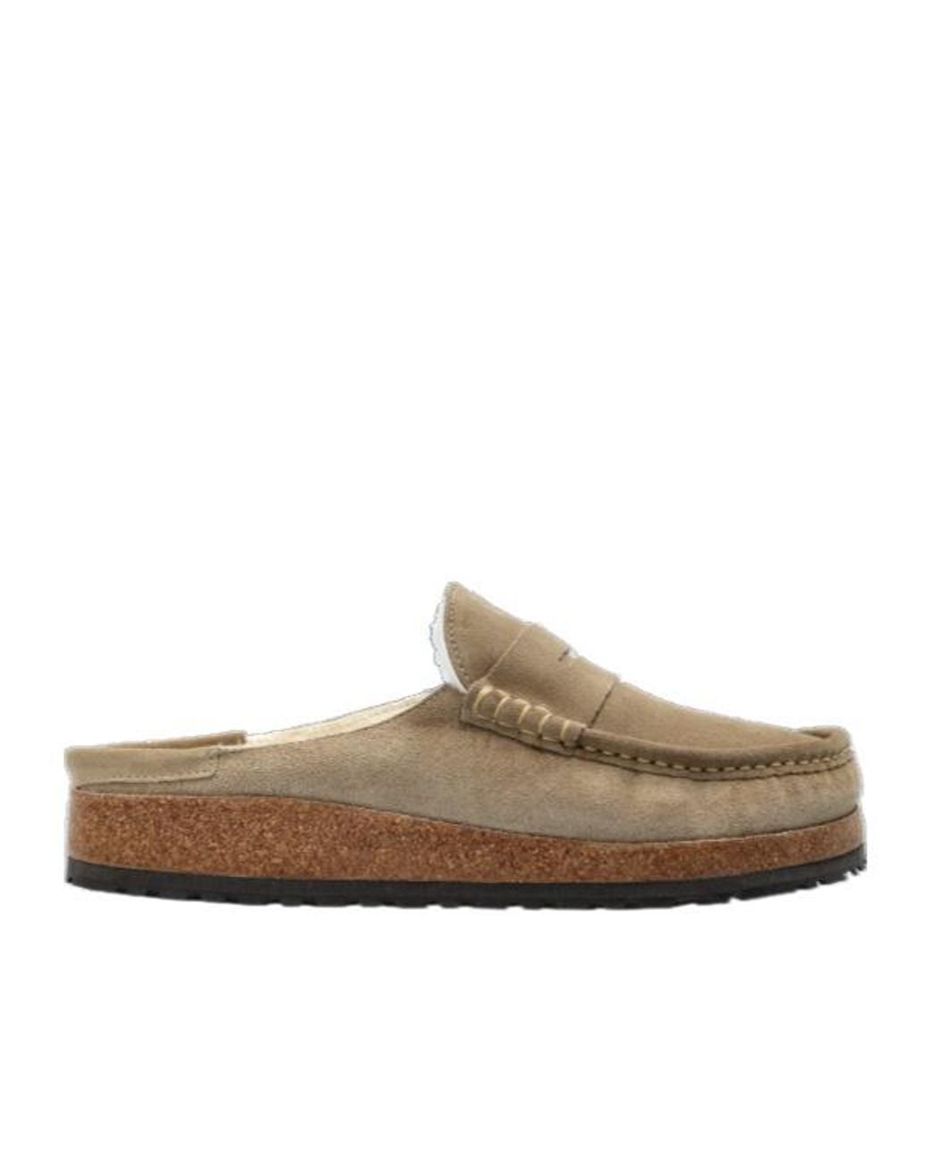 Birkenstock Brown Naples Slippers for men