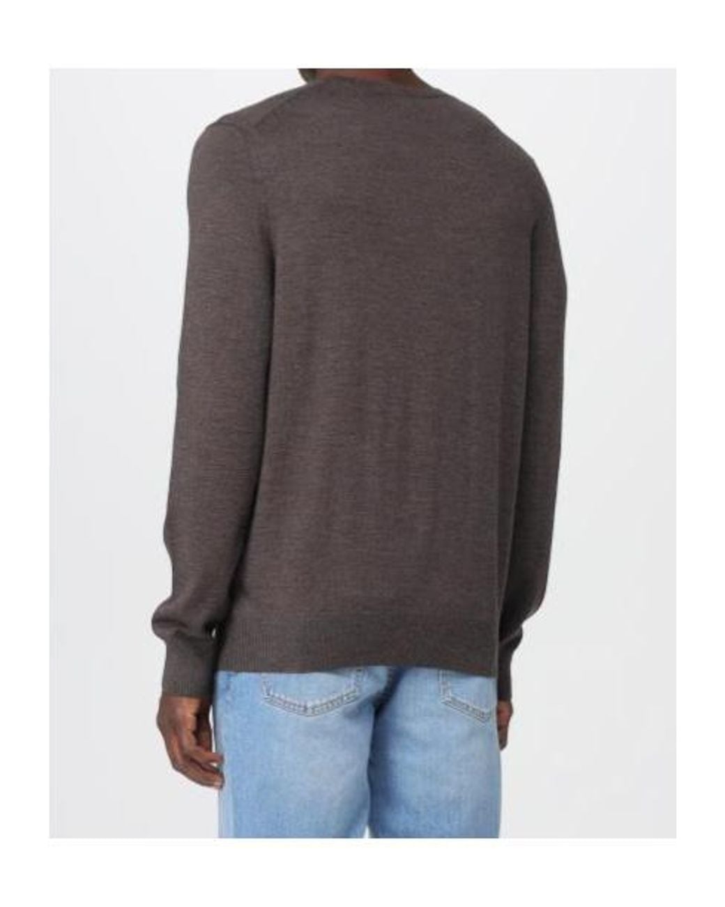 Fay Gray Hook-Closure Mock Turtleneck Knitwear for men