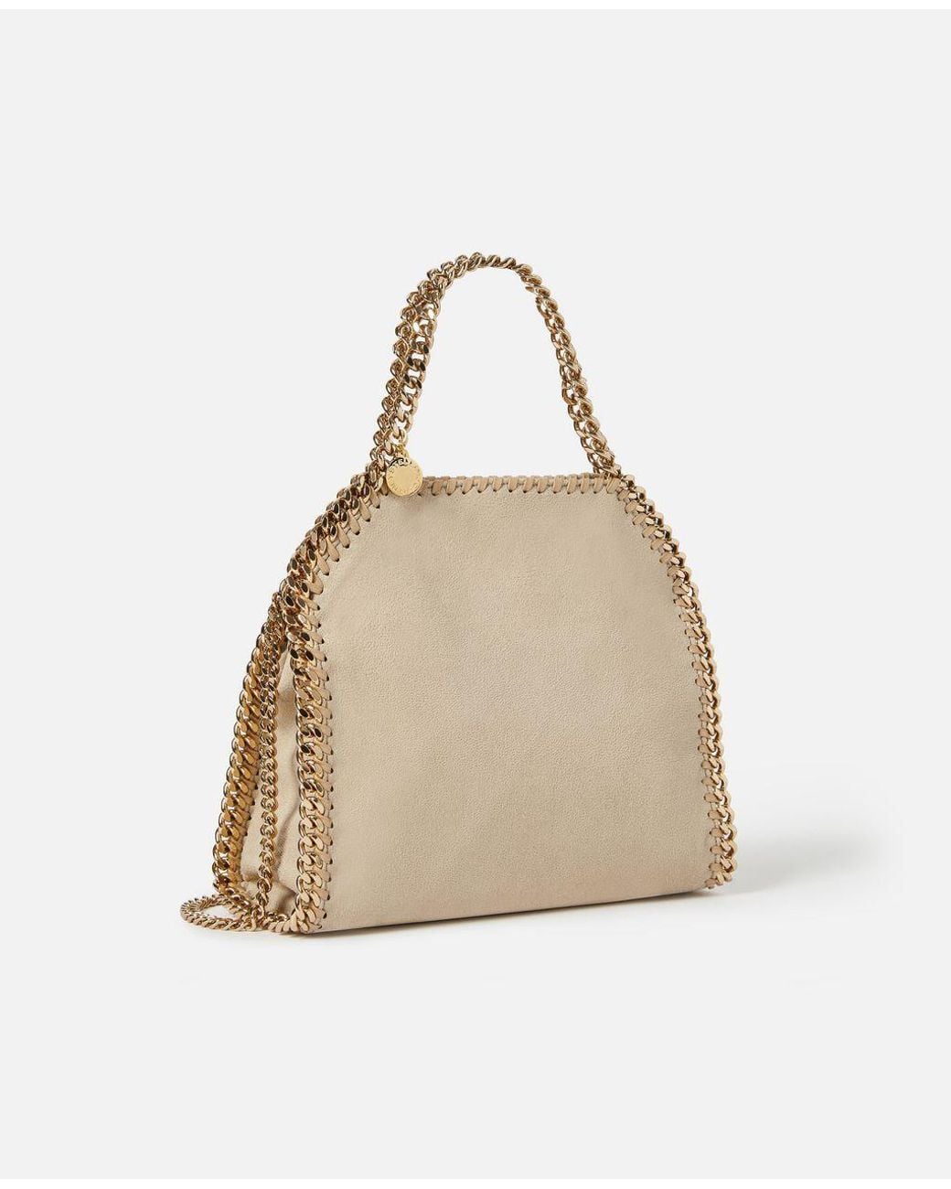 Stella McCartney Natural Falabella Mini Tote Bag