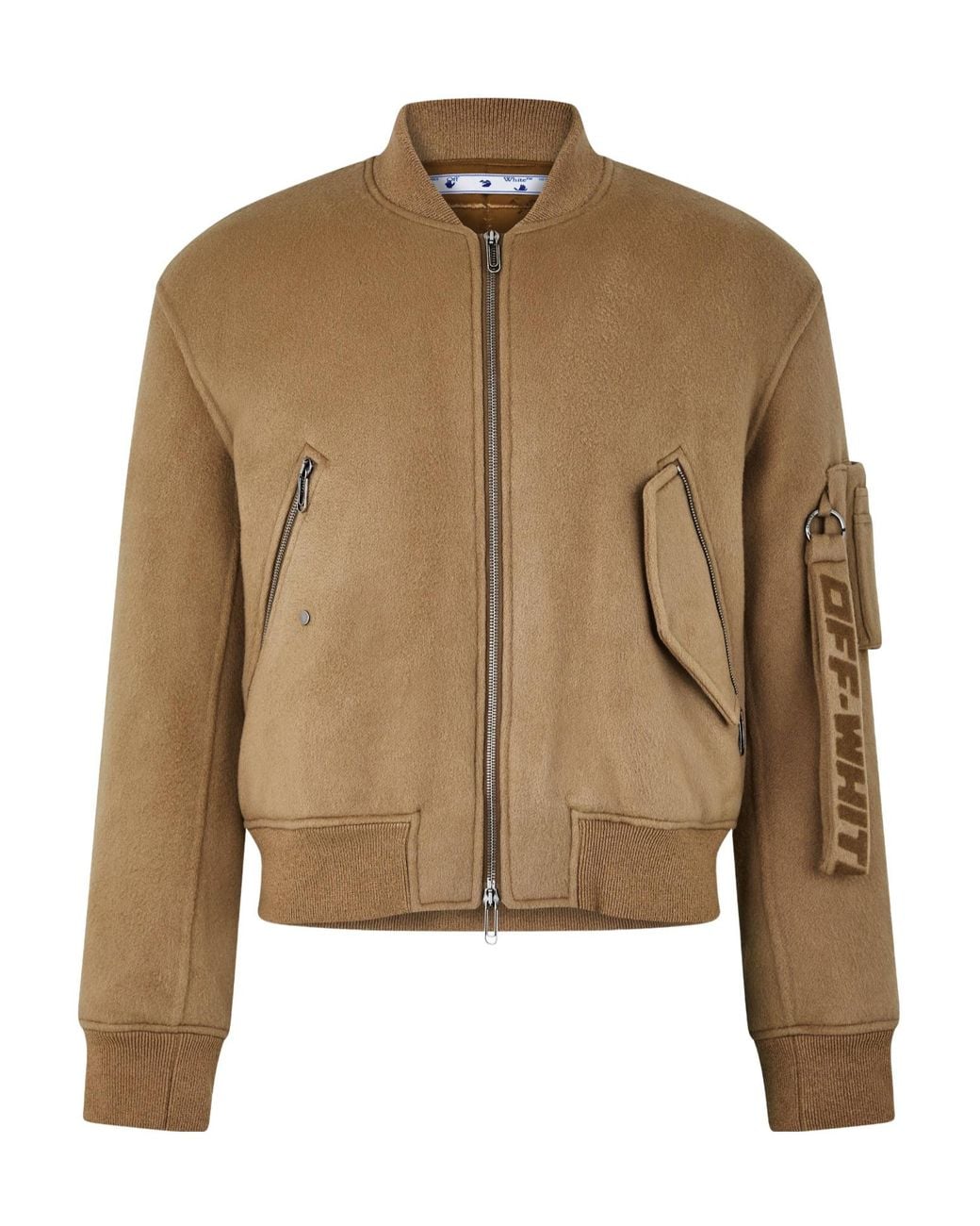 Off-White c/o Virgil Abloh Brown Light Casual Jacket for men