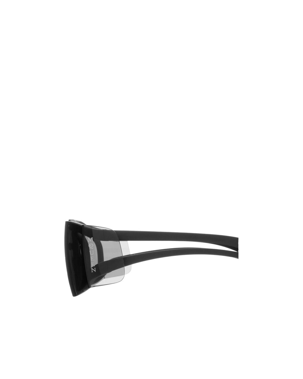 McQueen Blue Eyewear Smoke Mask Two-Toned Sunglasses for men