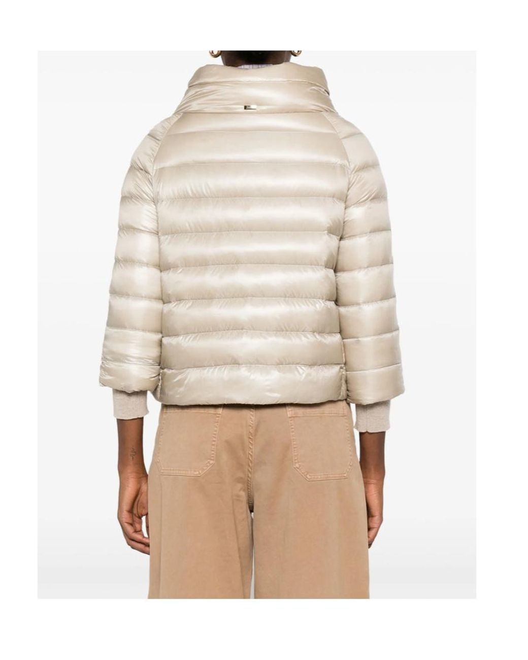 Herno Natural Quilted Down Jacket