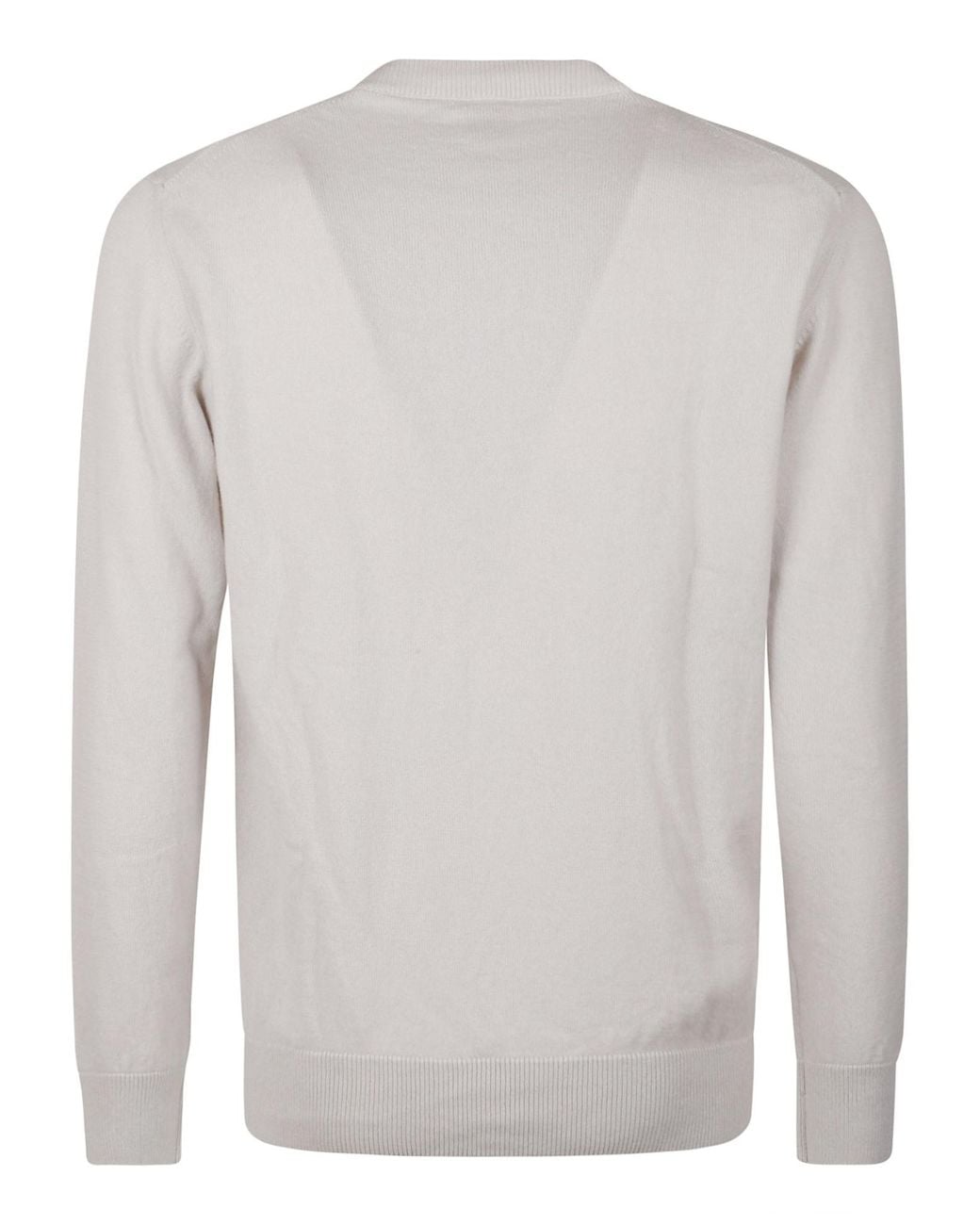 Eleventy Gray Long-Sleeved Sweater for men