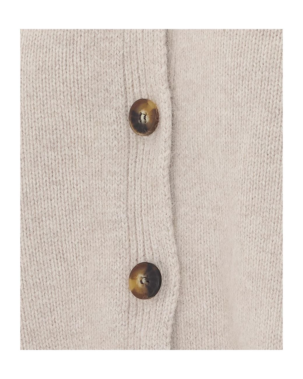 Loulou de Saison White Remus Buttoned Cardigan