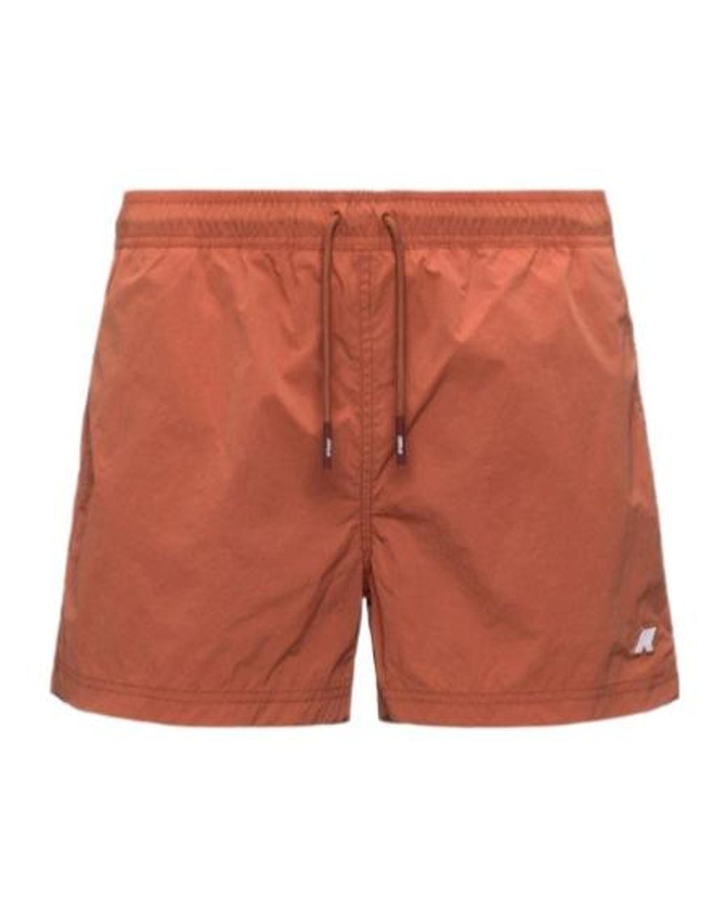 K-Way Orange Hazel Beach Swim Shorts for men