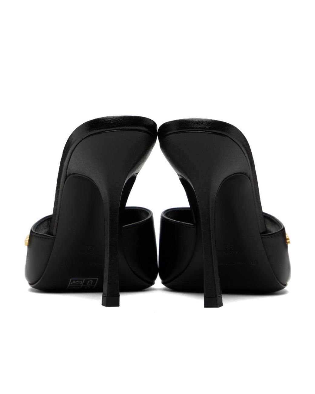 Alexander Wang Black Lucienne Slip-On Sandals