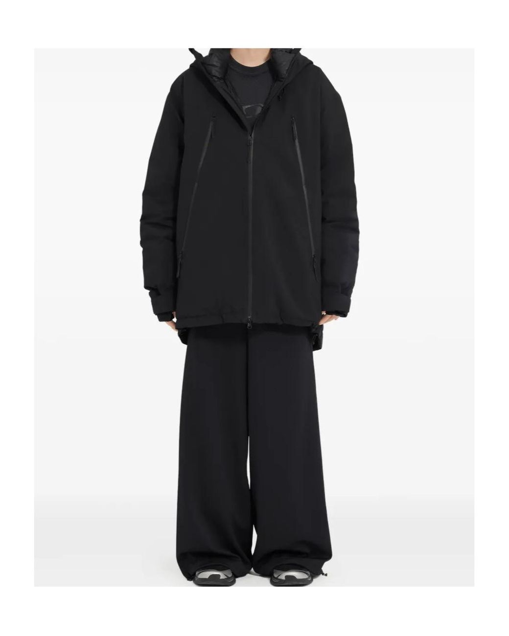 MM6 MAISON MARGIELA X SALOMON Blue Zipped Drawstring Jacket