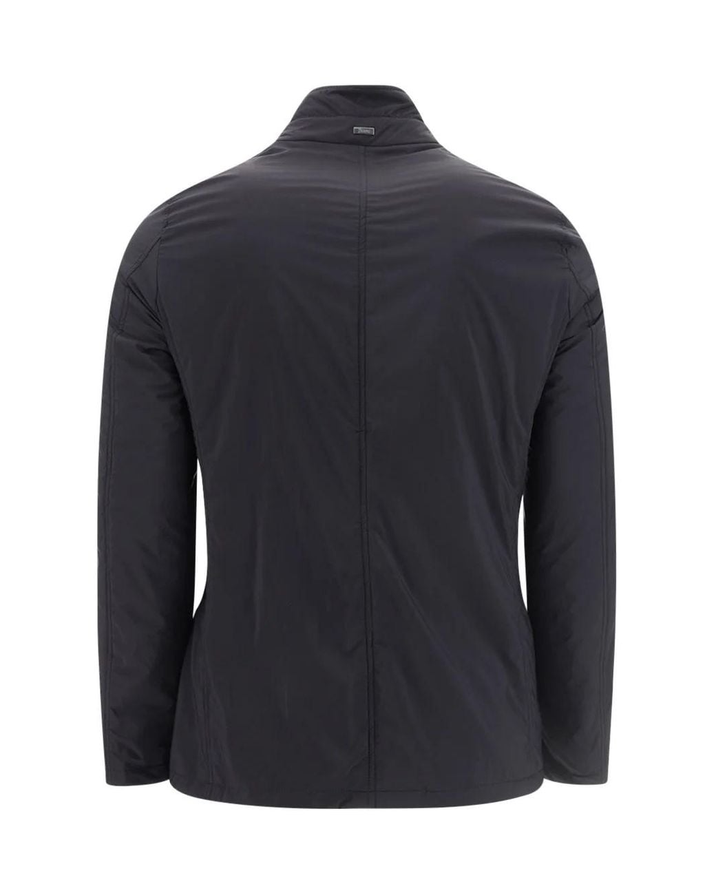 Herno Blue Button Casual Jacket for men