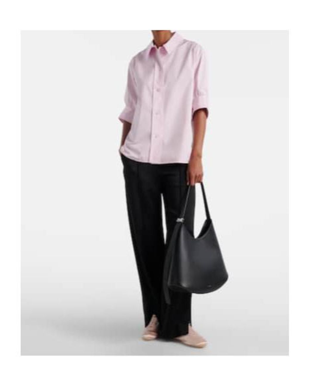 Jil Sander Pink Cotton Shirt