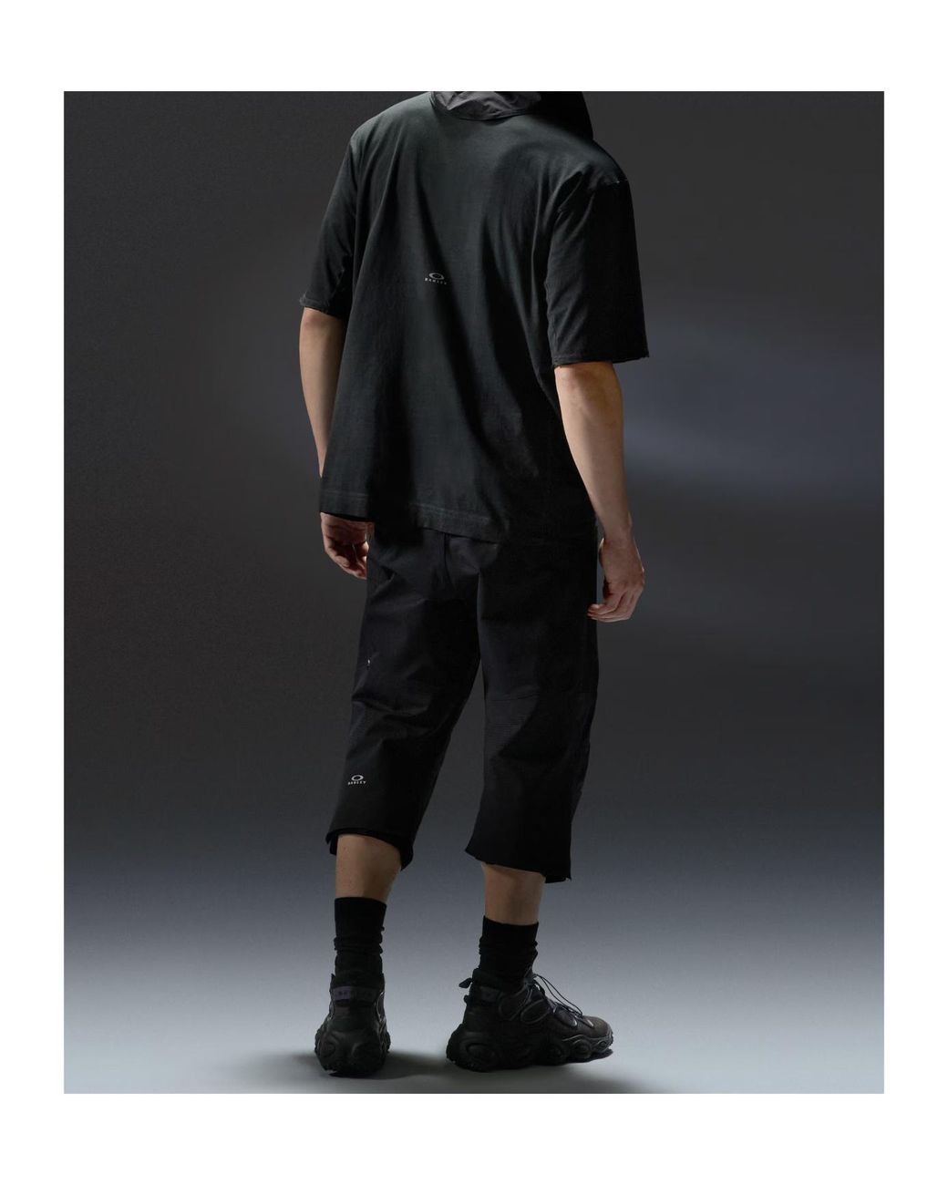 Oakley Black Latitude Veil T-Shirt for men
