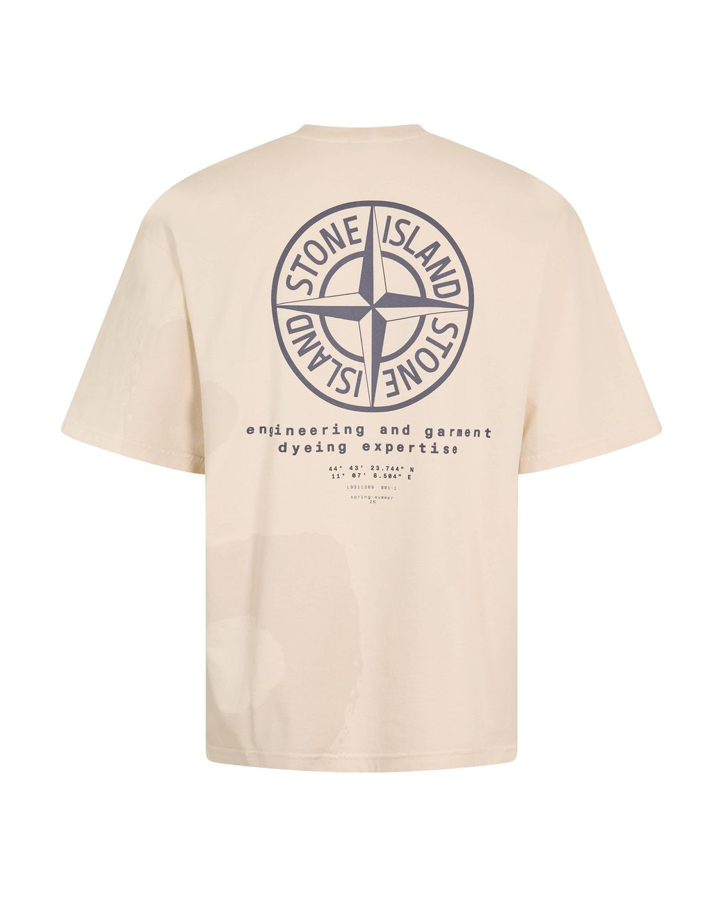 Stone Island White T-Shirt for men