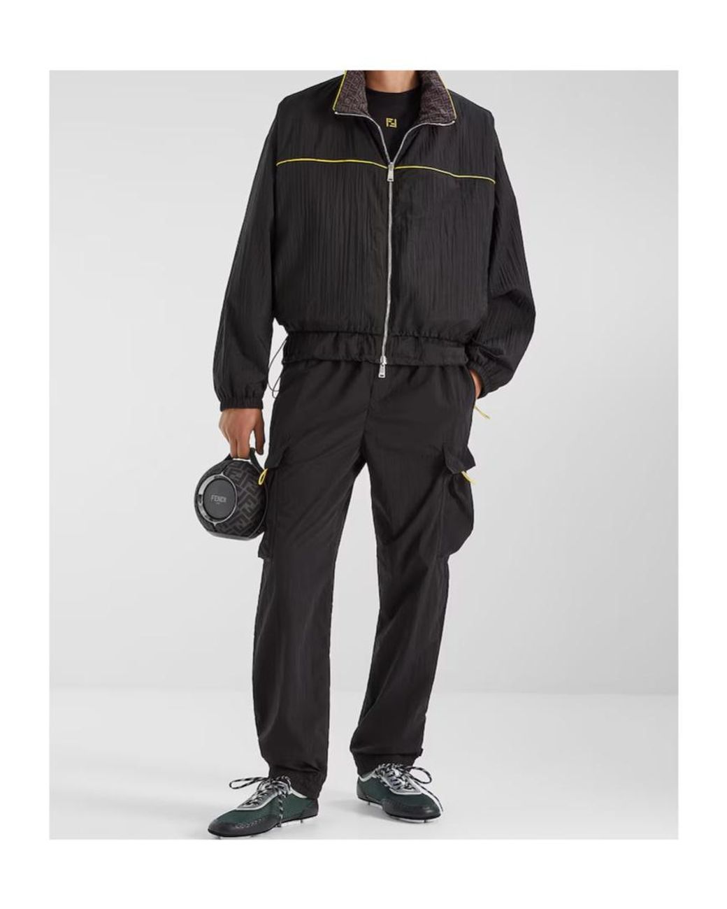 Fendi Black Jackets for men