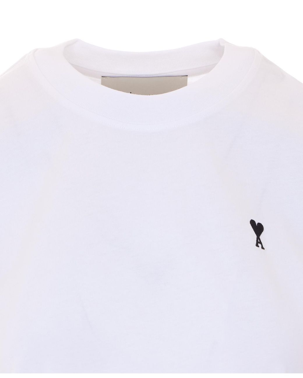 AMI White Ami Ami De Coeur Quota T-Shirt