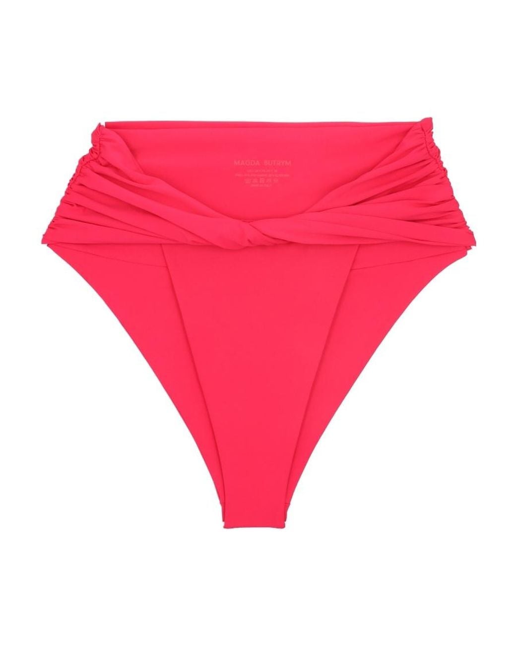 Magda Butrym Pink Tech Fabric Bikini Briefs