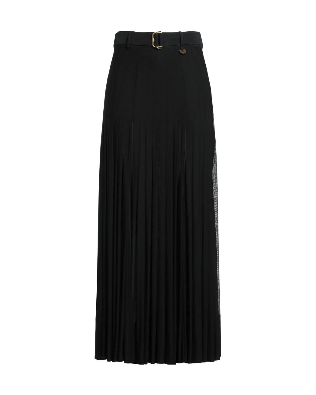 Burberry Black Long Skirts