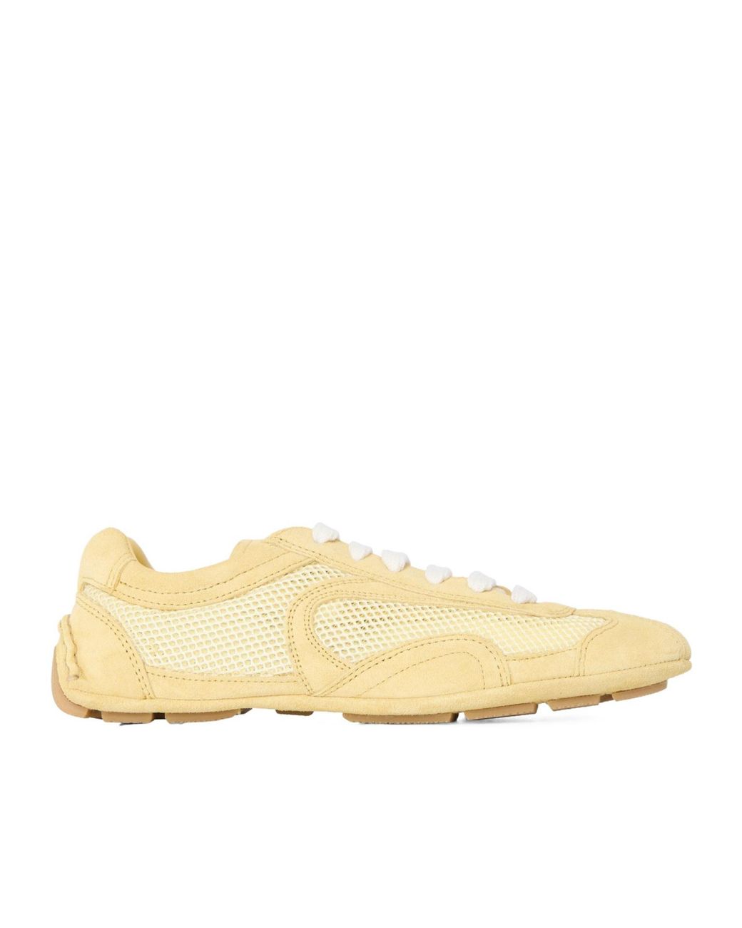 Prada Natural Monte Carlo Low-Top Trainers