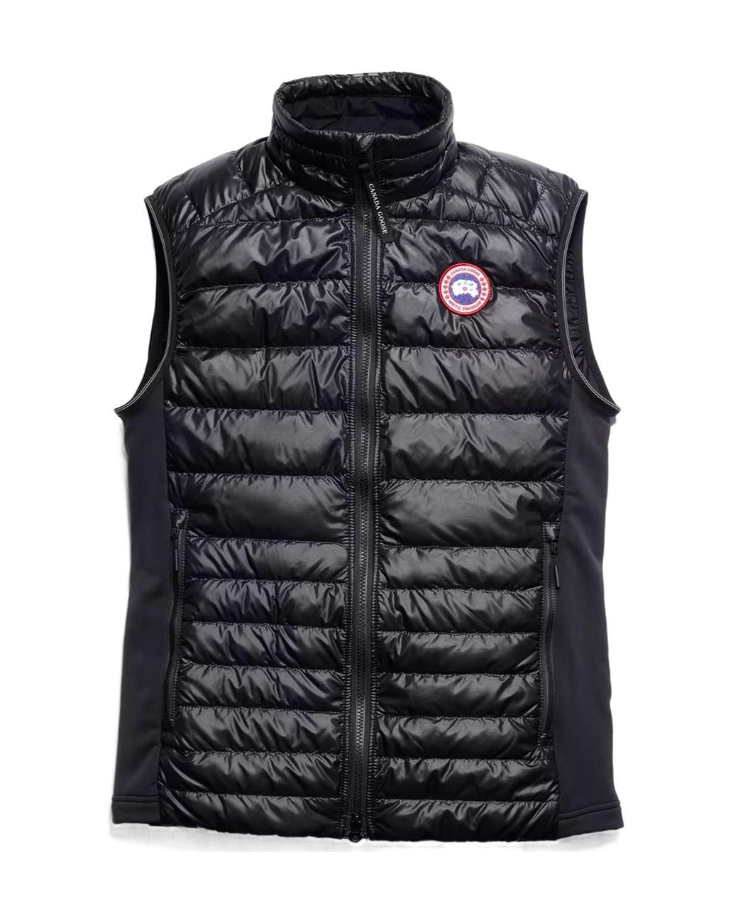 Canada Goose Black Hybridge Padded Lite Gilet for men