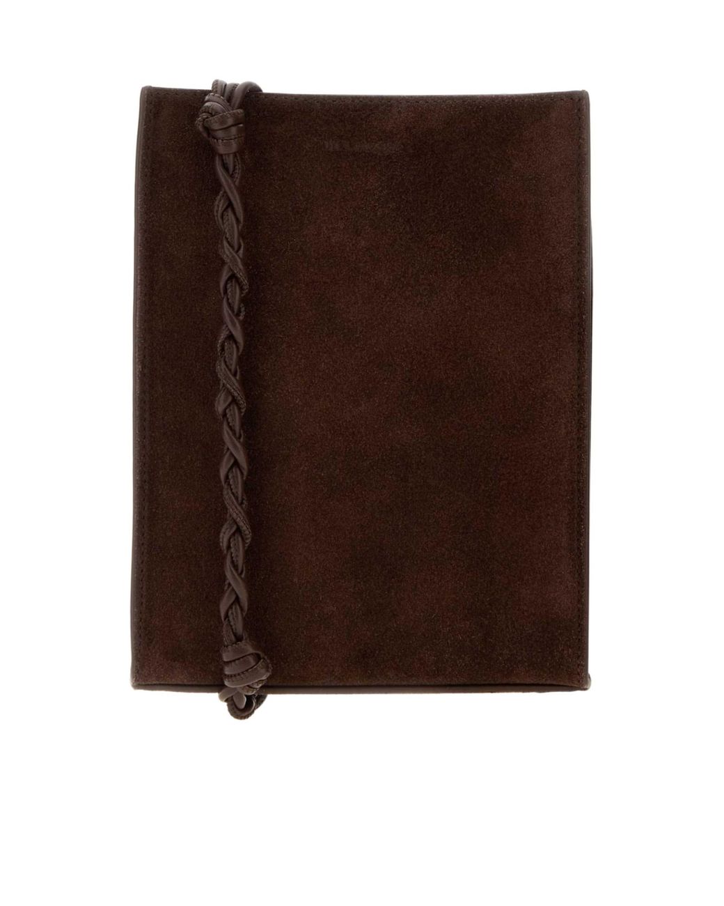 Jil Sander Brown Tangle Small Shoulder Bag for men