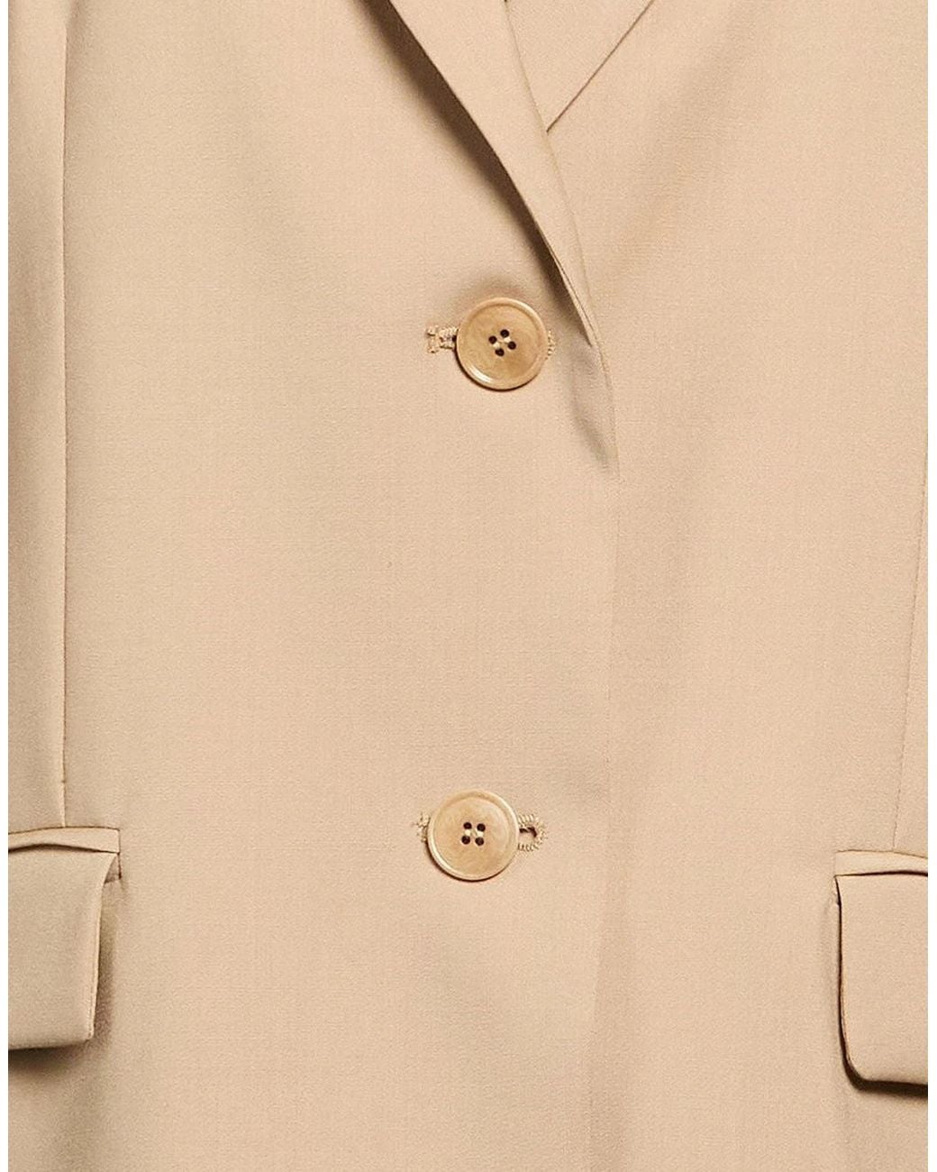 Weekend by Maxmara Natural Minimalist Single- Blazer