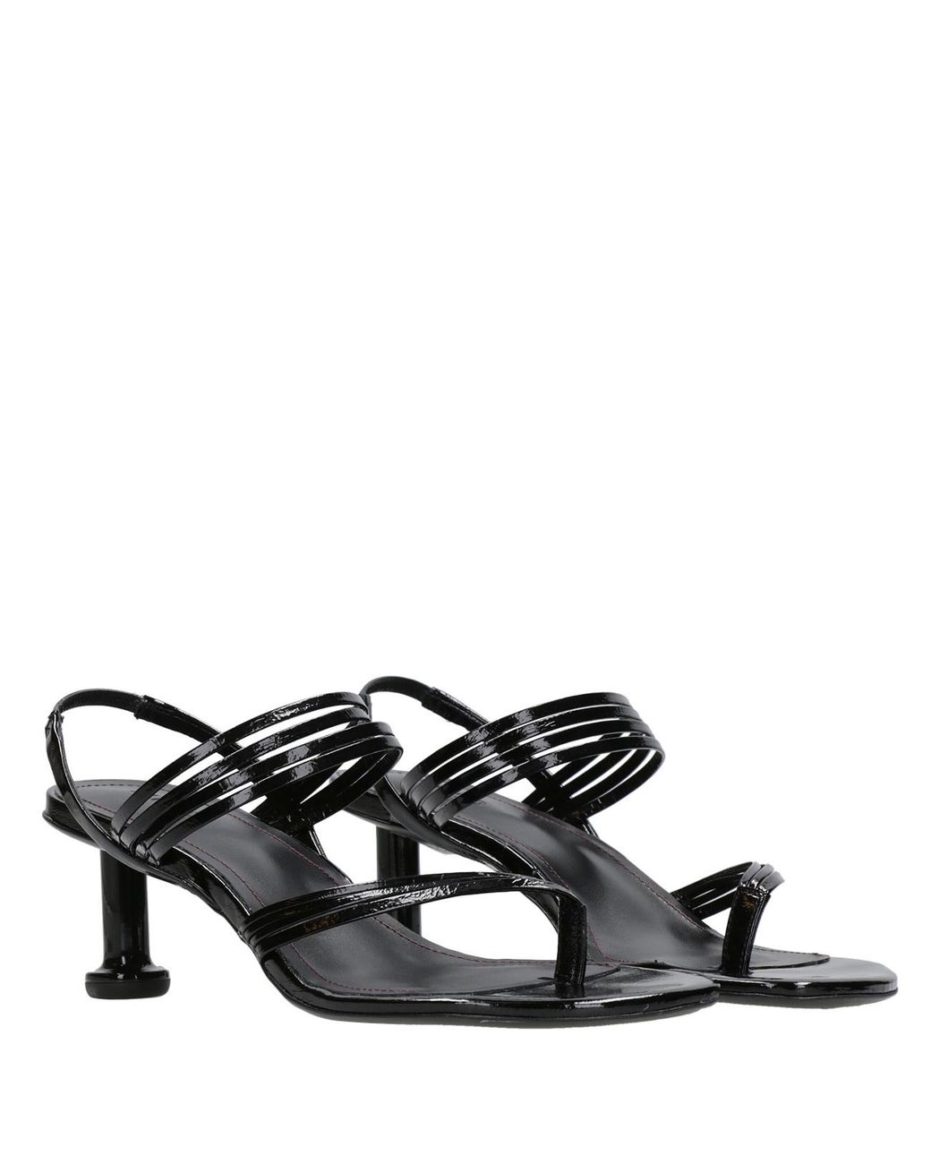 Alohas Black Salsa High-Heeled Sandals