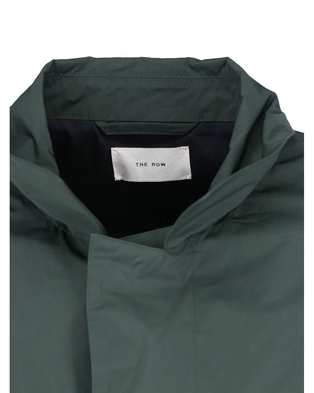 The Row Green Long-Sleeved Casual Jacket for men
