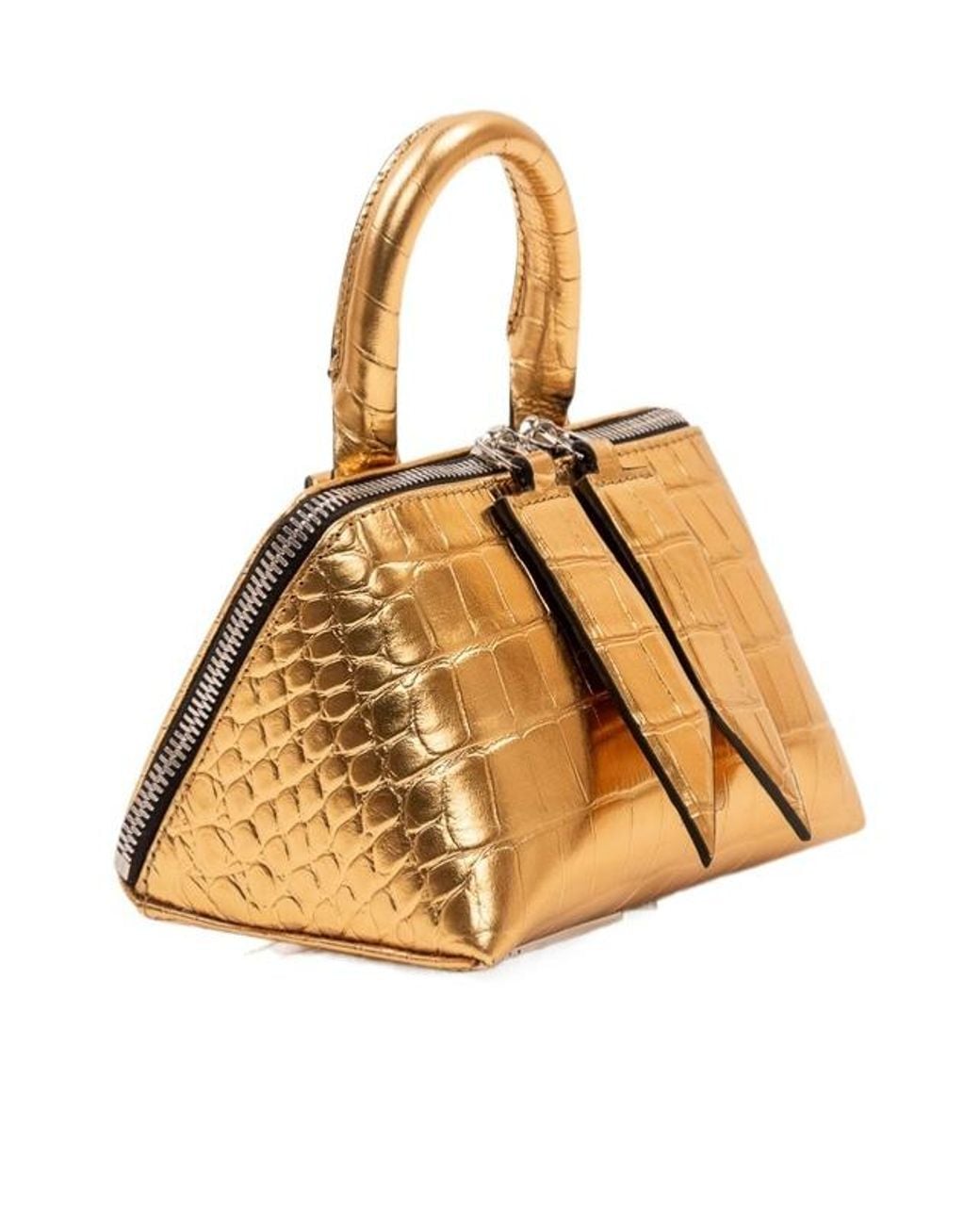 The Attico Metallic The Friday Mini Shoulder Bag