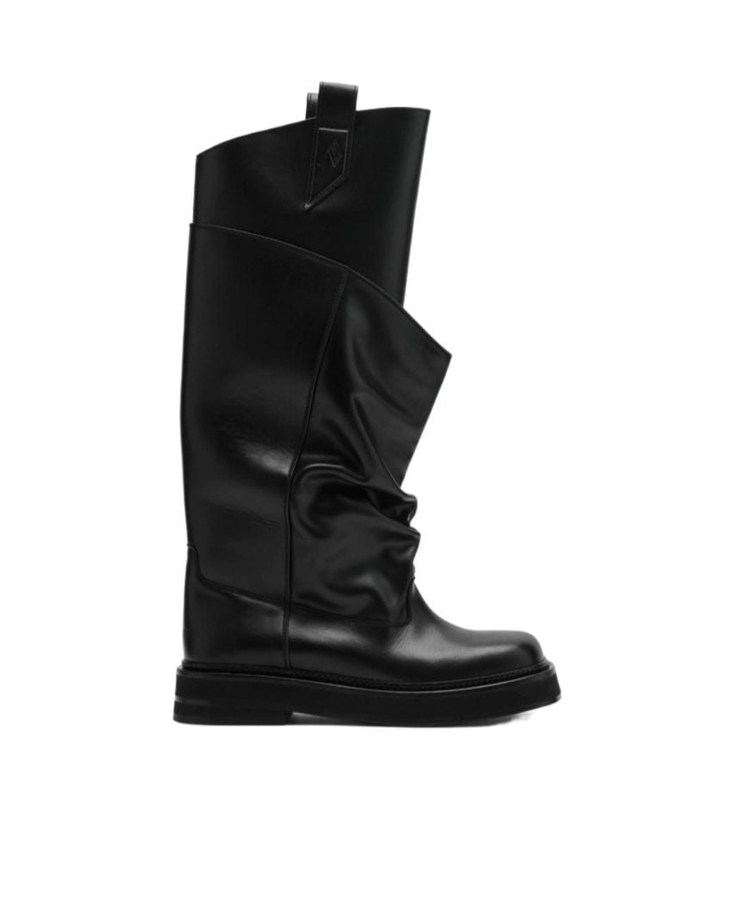 The Attico Black The Robin Passeggiata Combat Boots