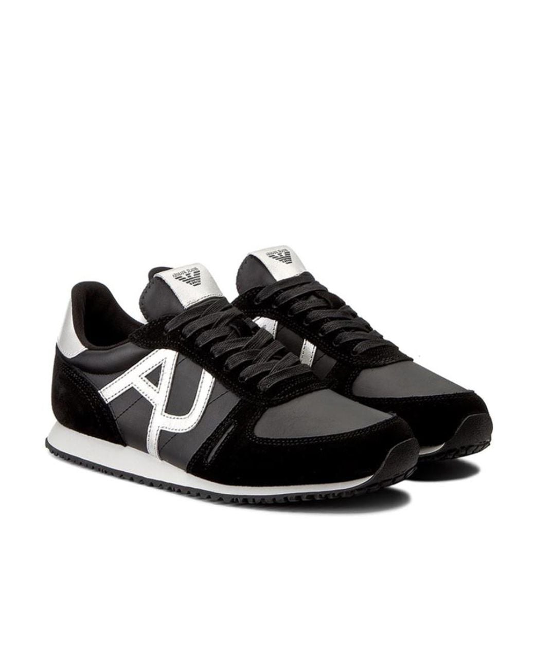 Armani Jeans Black Casual Sports Shoes for men