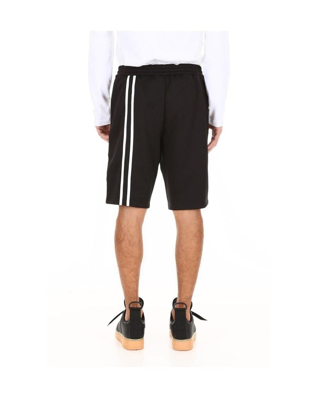 Helmut Lang Black Cotton-Blend Shorts for men