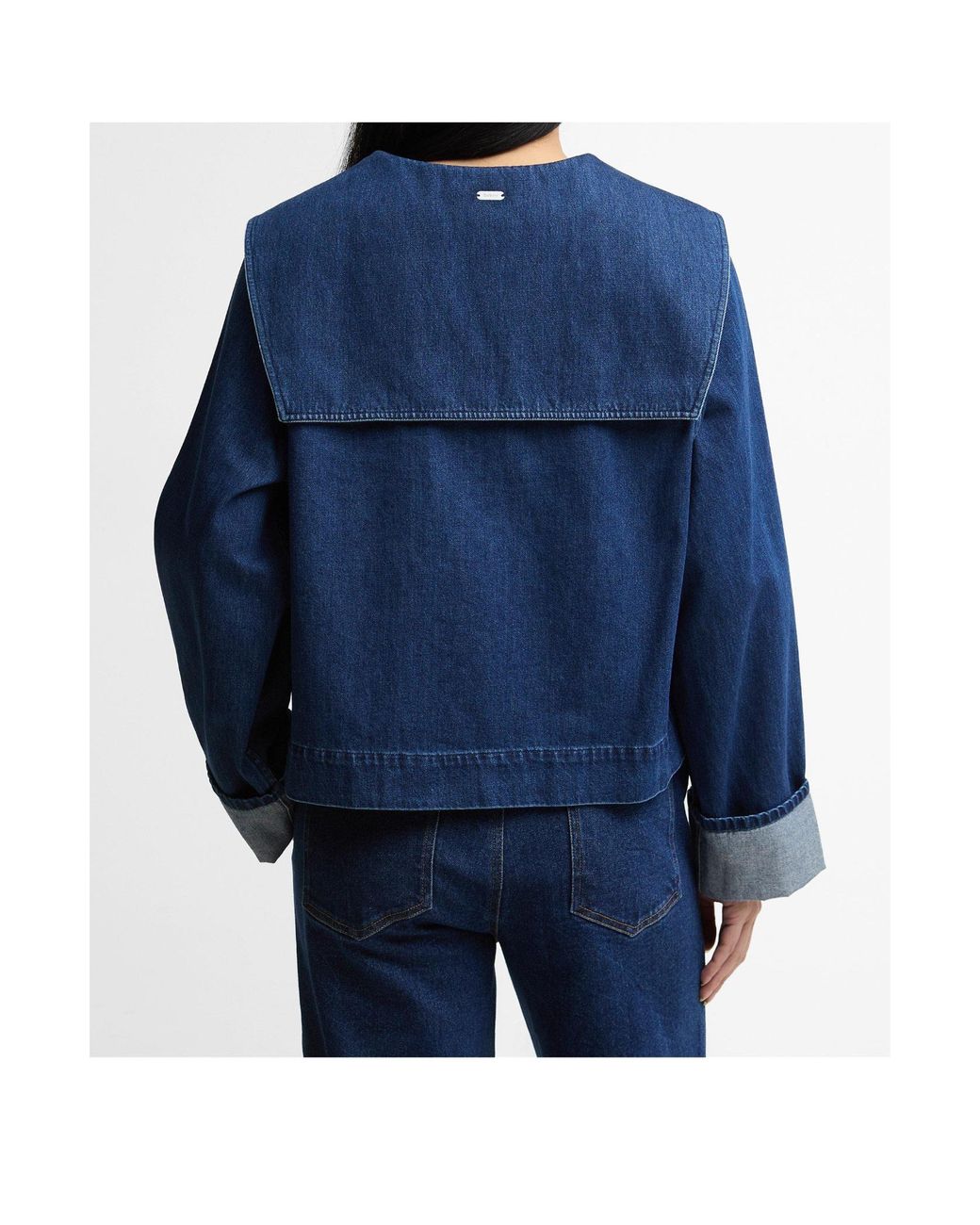 Barbour Blue Long-Sleeve Denim Shirt